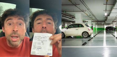 Bruno Oro alucina con el precio de un parking del centro de Barcelona