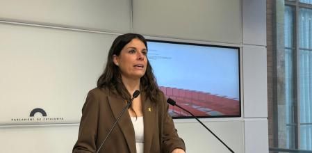 La portavoz de Junts en el Parlament, Mònica Sales