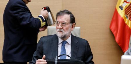 Mariano Rajoy, en la comisión de investigación sobre la operación Catalunya&nbsp;
