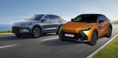 Toyota CH-R y BYD Seal U DM-i, los SUV híbridos que arrasan en ventas