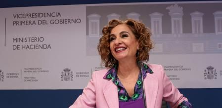 La vicepresidenta primera del Gobierno y ministra de Hacienda, María Jesús Montero&nbsp;