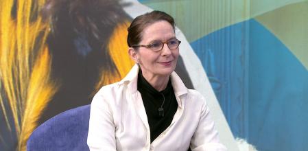 Kucca Gotor, durante su entrevista en 'Y ahora Sonsoles', donde relató su transformación personal y profesional tras dejar la moda