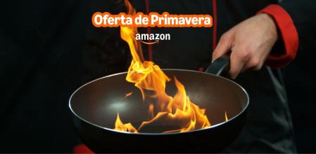 Hazte ya con este juego de tres sartenes antiadherentes de Amazon