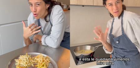 La ganadora de la décima edición de MasterChef analiza qué variedad de patata es la mejor para freír.