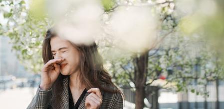 Cuando el suelo se seca y vuelve a soplar el viento, el polen puede liberarse de nuevo en mayor cantidad