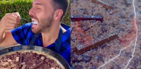 La paella dulce del canadiense ha generado todo tipo de reacciones