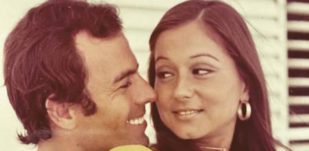 Julio Iglesias e Isabel Preysler, tras su boda.