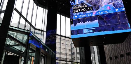 El índice Nikkei de las bolsas japonesas perdía esta mañana mil puntos, cerca del 3% (7% en una semana), tras conocerse el&nbsp; arancel estadounidense del 24% para los productos japoneses. La bolsa de Shanghai perdía menos del 0,25% (0,9% en una semana)