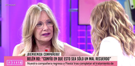 Belén Rodríguez se sincera sobre su cáncer de garganta en su vuelta a la televisión