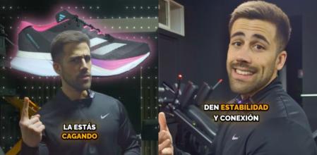 El entrenador personal Alberto Cara explica las razones por las que las zapatillas de correr no son una buena opción para entrenar fuerza
