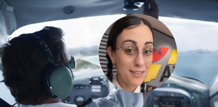 Marita Rojas en un momento del vídeo