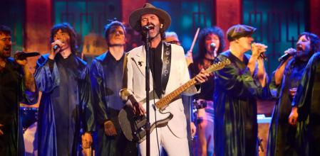 Leiva sorprende a los espectadores con una actuación muy especial