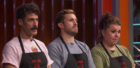 Jorge, V'ictor y Eva se enfrentaron a la expulsion.