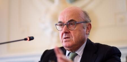 El vicepresidente BCE, Luis de Guindos.&nbsp;
