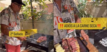 Un cocinero revela el truco para que la carne quede sabrosa.
