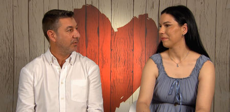 Juan y Rocío en 'First Dates'