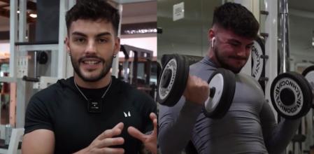 El entrenador personal Borja Yus en su vídeo de TikTok