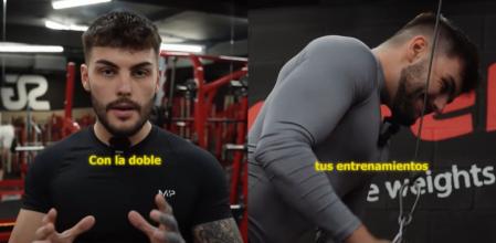 El entrenador personal Borja Yus en su vídeo de TikTok