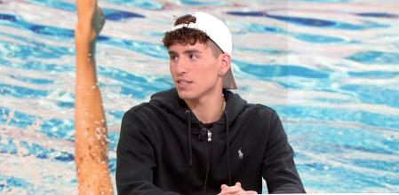 Dennis González, primer hombre en formar parte del equipo español de natación artística&nbsp;