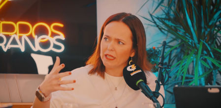 Cristina Asenjo en el podcast 'Cuerpos Serranos'