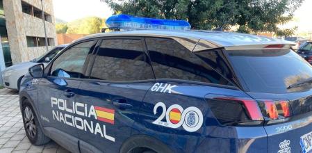Un coche de Policía Nacional&nbsp;