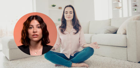 Sofía Contreras en un momento del vídeo