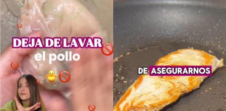 Una ingeniera en alimentos desvela cómo desinfectar el pollo.