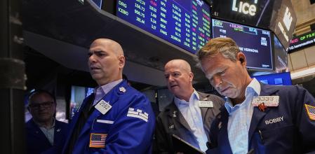 Operadores bursátiles en Wall Street&nbsp;