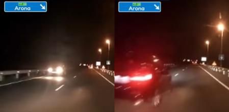 El momento en el que un coche decide adelantar a otro entrando en el carril contrario justo en el momento en el que otro vehículo se acerca a gran velocidad por el carril en sentido contrario