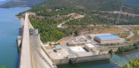 La presa de Rialp, en una imagen de archivo