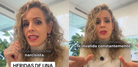 La psicóloga Cristina Martínez en su vídeo de TikTok