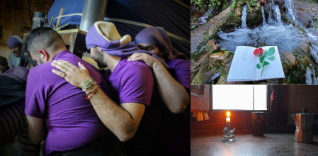 Los costaleros de Semana Santa, el Sant Jordi sin sequía y el gran apagón, mejores fotos de abril.