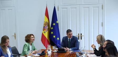 Reunión extraordinaria del Consejo de Seguridad Nacional en el Complejo del Palacio de la Moncloa&nbsp;