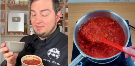 Un científico revela la mejor forma de reducir la acidez en la salsa de tomate.