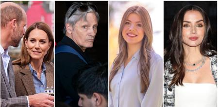Los príncipes de Gales, Viggo Mortensen, la infanta Sofía y Ana de Armas