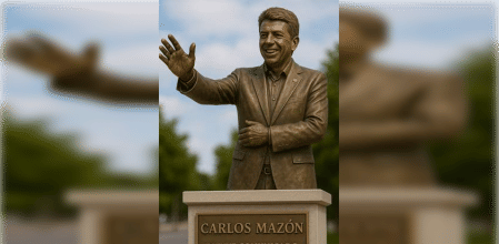 Escultura simulada que se propone instalar en Ciutat Vella a través de los presupuestos participativos de València&nbsp;