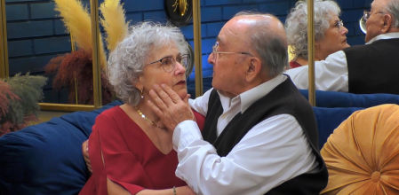 Juanita e Ignacio en 'First Dates'