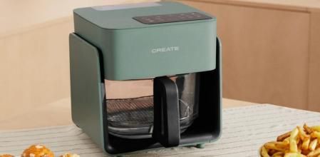 Freidoras de aire de cristal, una opción igual de sana