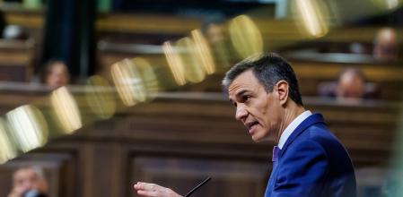 El presidente del Gobierno, Pedro Sánchez, ante el Pleno del Congreso&nbsp;