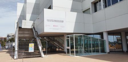 Imagen de la zona donde deberían estar avanzando los trabajos de la futura sede de la Cámara de Comercio de Alicante