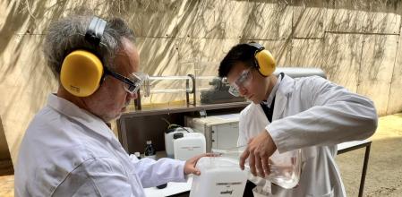 Investigadores de la UPC.