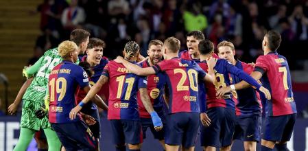 Partido de ida de la Champions League entre el Barcelona y el Inter de Milan