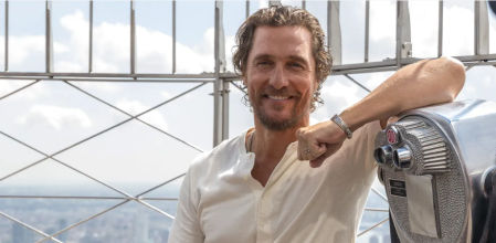 El actor estadounidense, Matthew McConaughey
