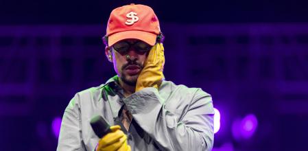 El puertorriqueño Bad Bunny en su isla natal el pasado noviembre