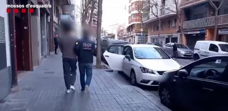 El momento de la detención del violador y pederasta que abusó de una menor tutelada&nbsp;