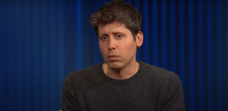 Sam Altman, durante una conferencia.