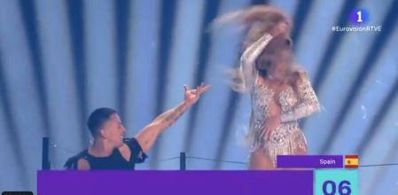 El gesto de Melody en la final de Eurovisión que ha enloquecido a los eurofans: “Esto son 150 puntos de televoto”