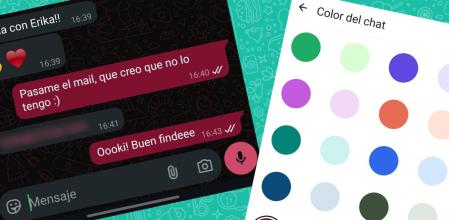 WhatsApp cambia de color.