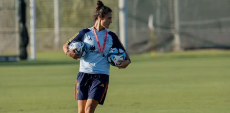 Montse Tomé, entrenadora de la Selección Española