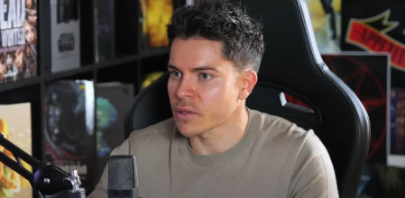 Roberto Vidal en un momento del podcast